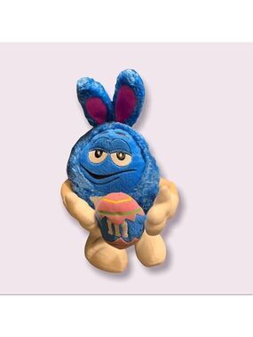 Vintage M&M's Peanut Easter Bunny Plush 10”